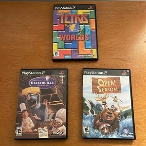 3 Playstation2 games